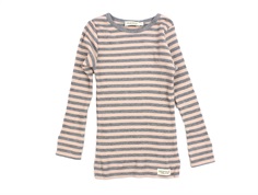 MarMar t-shirt modal randig rosa/offwhite